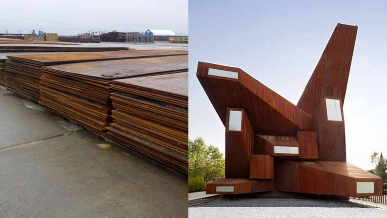 S355J2W+N Corten Steel Plates